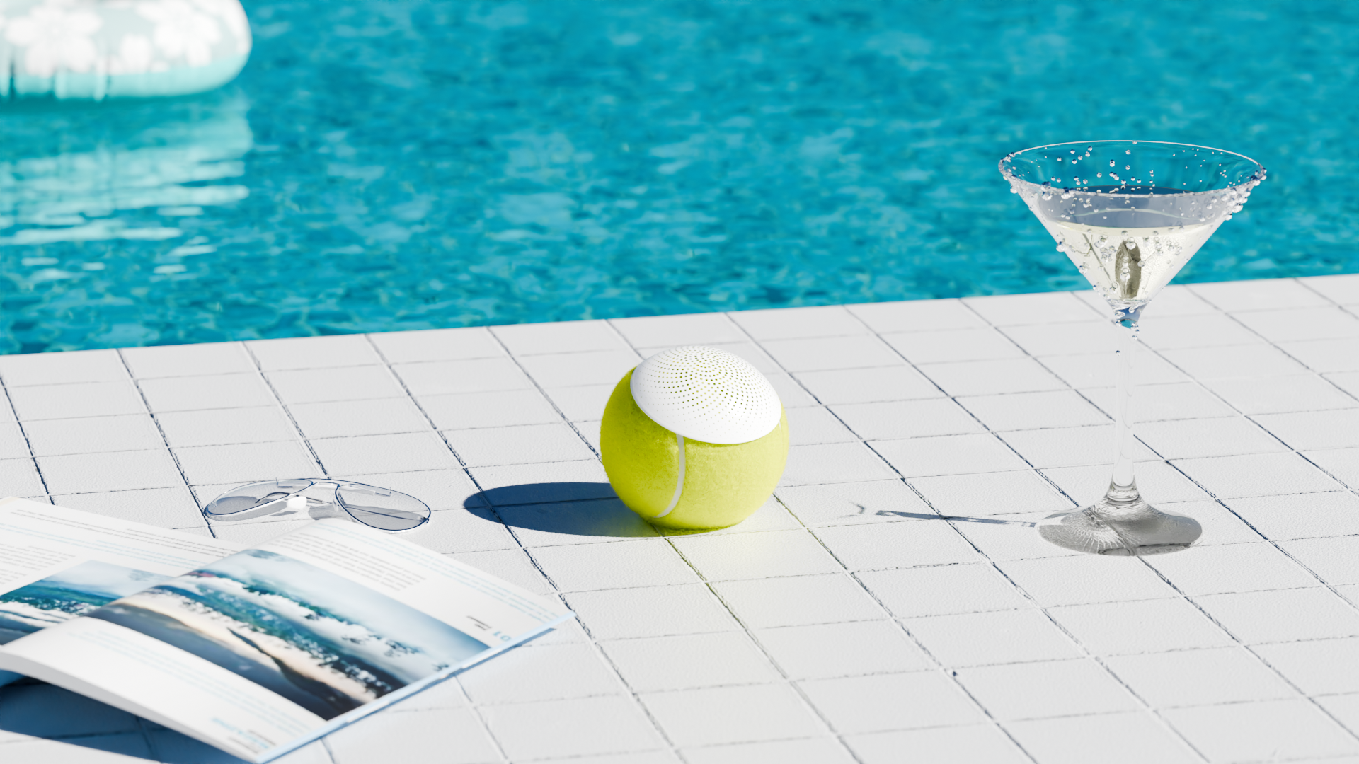 HearO product visualization in a bright outdoor setting